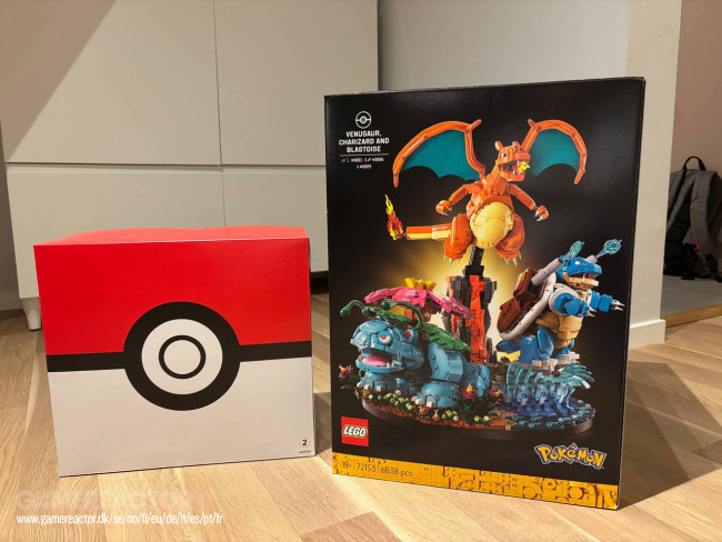 Lego Venusaur, Charizard και Blastoise