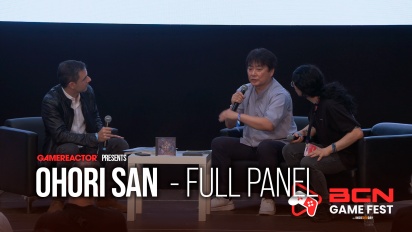 Yasuhiro Ohori, &Epsilon;&pi;ί&tau;&iota;&mu;&omicron;&sigmaf; &Pi;&rho;&omicron;&sigma;&kappa;&epsilon;&kappa;&lambda;&eta;&mu;έ&nu;&omicron;&sigmaf; &sigma;&tau;&omicron; BCN Game Fest - &Sigma;&upsilon;&nu;έ&nu;&tau;&epsilon;&upsilon;&xi;&eta;-&pi;ά&nu;&epsilon;&lambda; &mu;&epsilon; &tau;&omicron;&nu; David Caballero