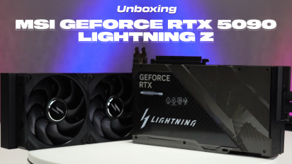 MSI GeForce RTX 5090 Αστραπή Z Unboxing