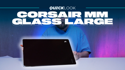Corsair MM Glass Large (Quick Look) - &Epsilon;&lambda;&epsilon;&upsilon;&theta;&epsilon;&rho;ί&alpha; &alpha;&pi;ό &tau;&rho;&iota;&beta;έ&sigmaf;